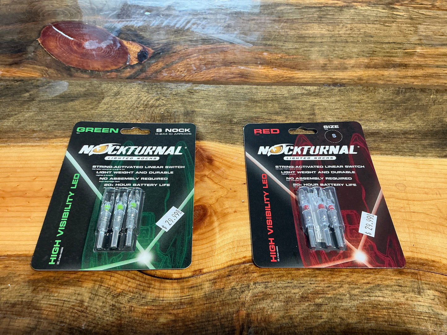Nockturnal lighted nocks