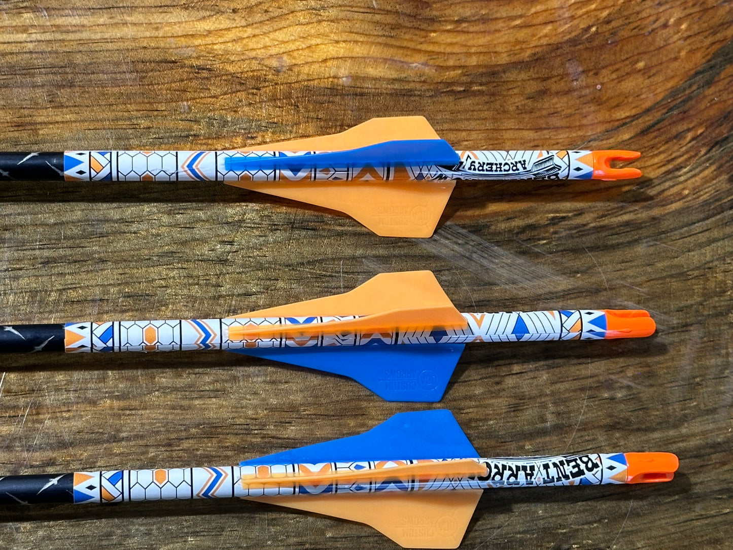 Deluxe Easton 6.5 Bowhunter Custom Made Hand Fletched Match Grade 6 arrows