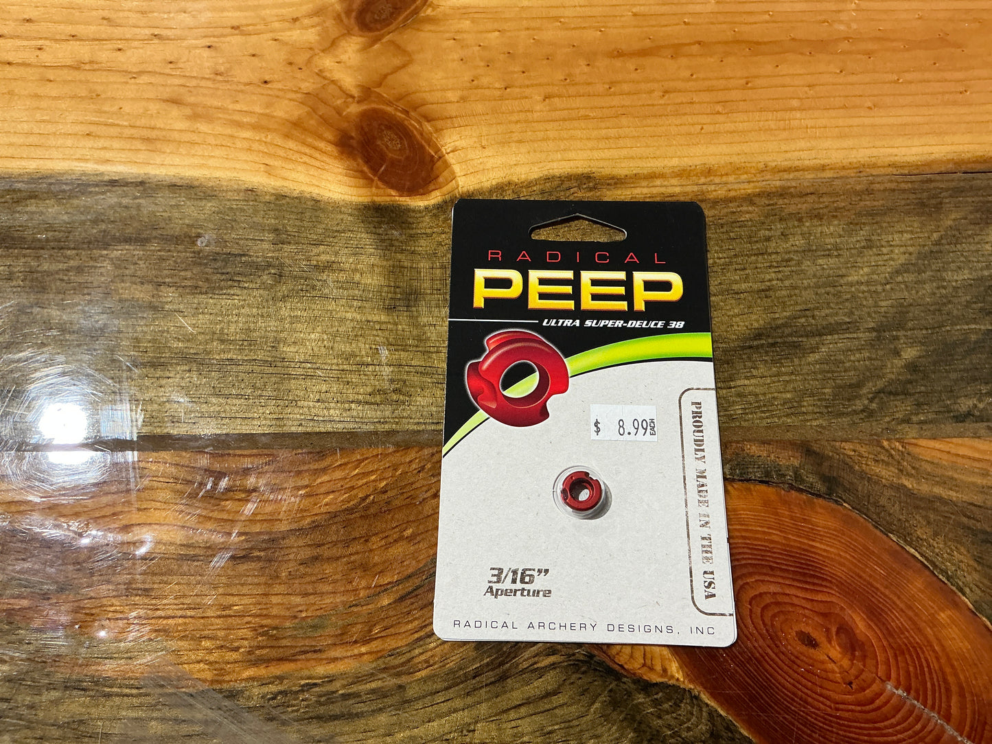 Radical Peep 3/16 Red