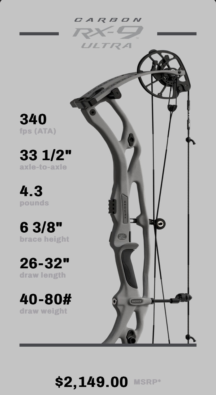 Hoyt RX9 Ultra In Store Purchase Only