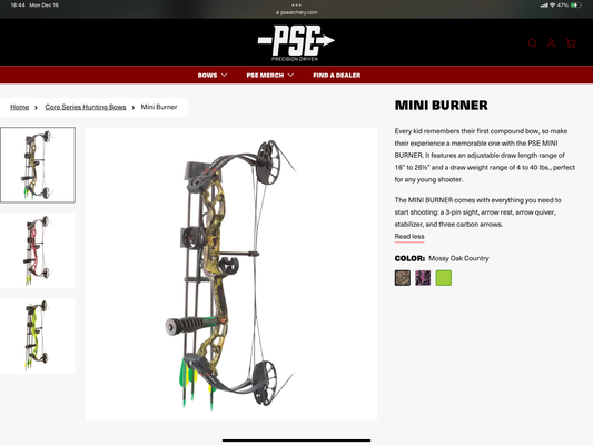 PSE Mini Burner