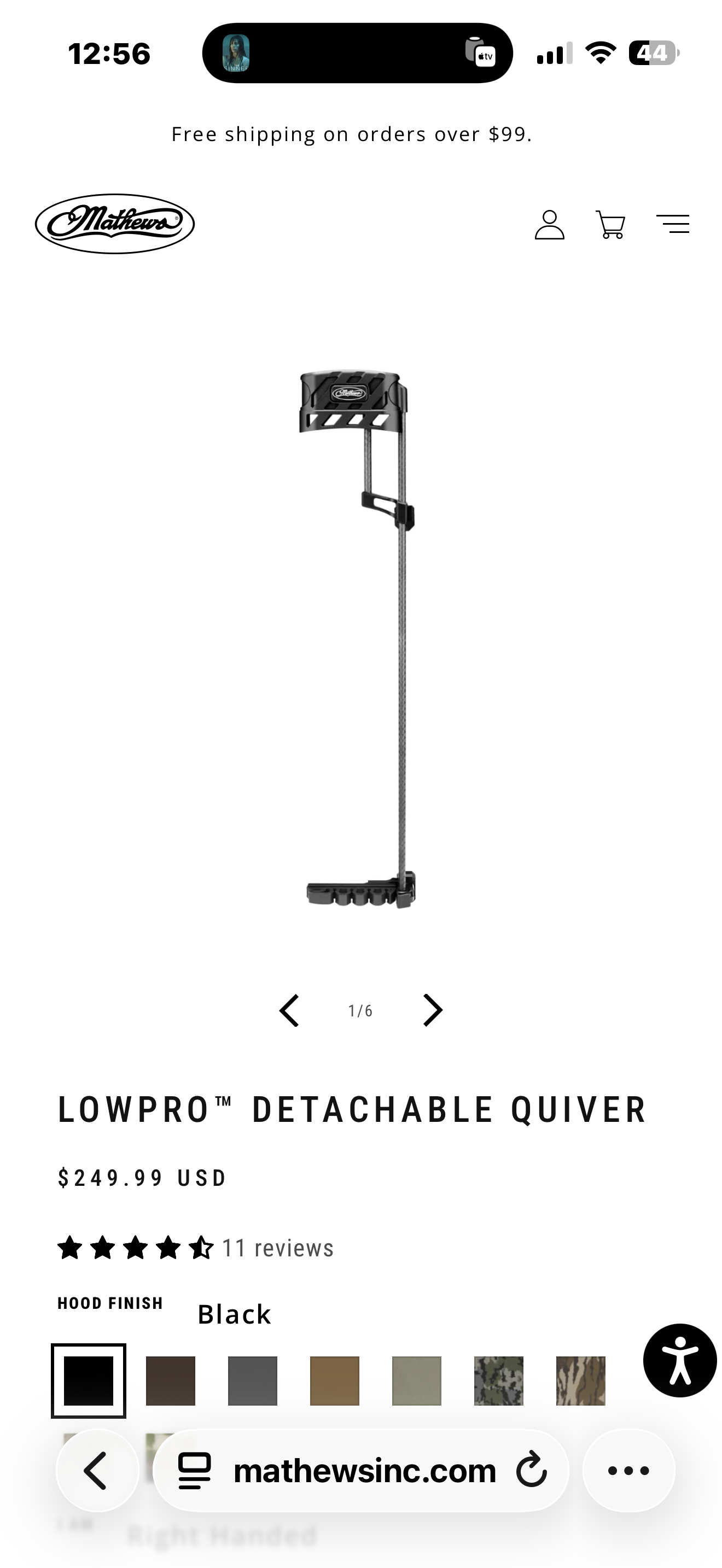 Mathews LowPro Detach