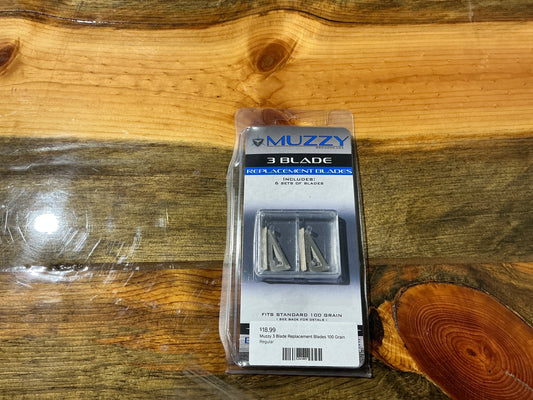 Muzzy 3 Blade Replacement Blades