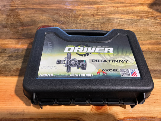 Axcel Driver 3pin Black Picatinny mount right hand
