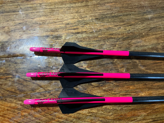 Deluxe Axis Match 4mm Custom Made Hand Fletched Match Grade 6 arrows