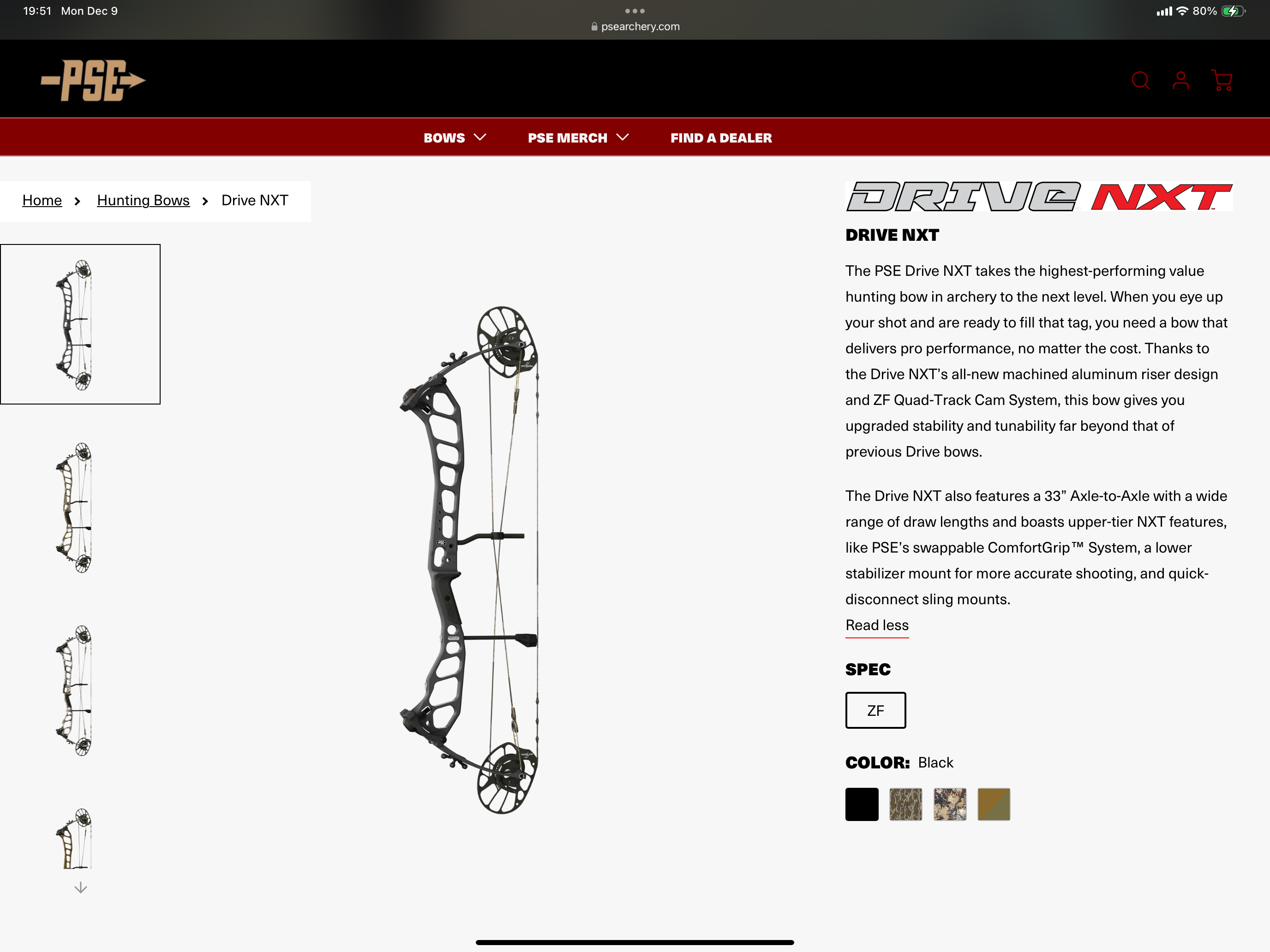 PSE Drive NXT – Bent Arrow Archery