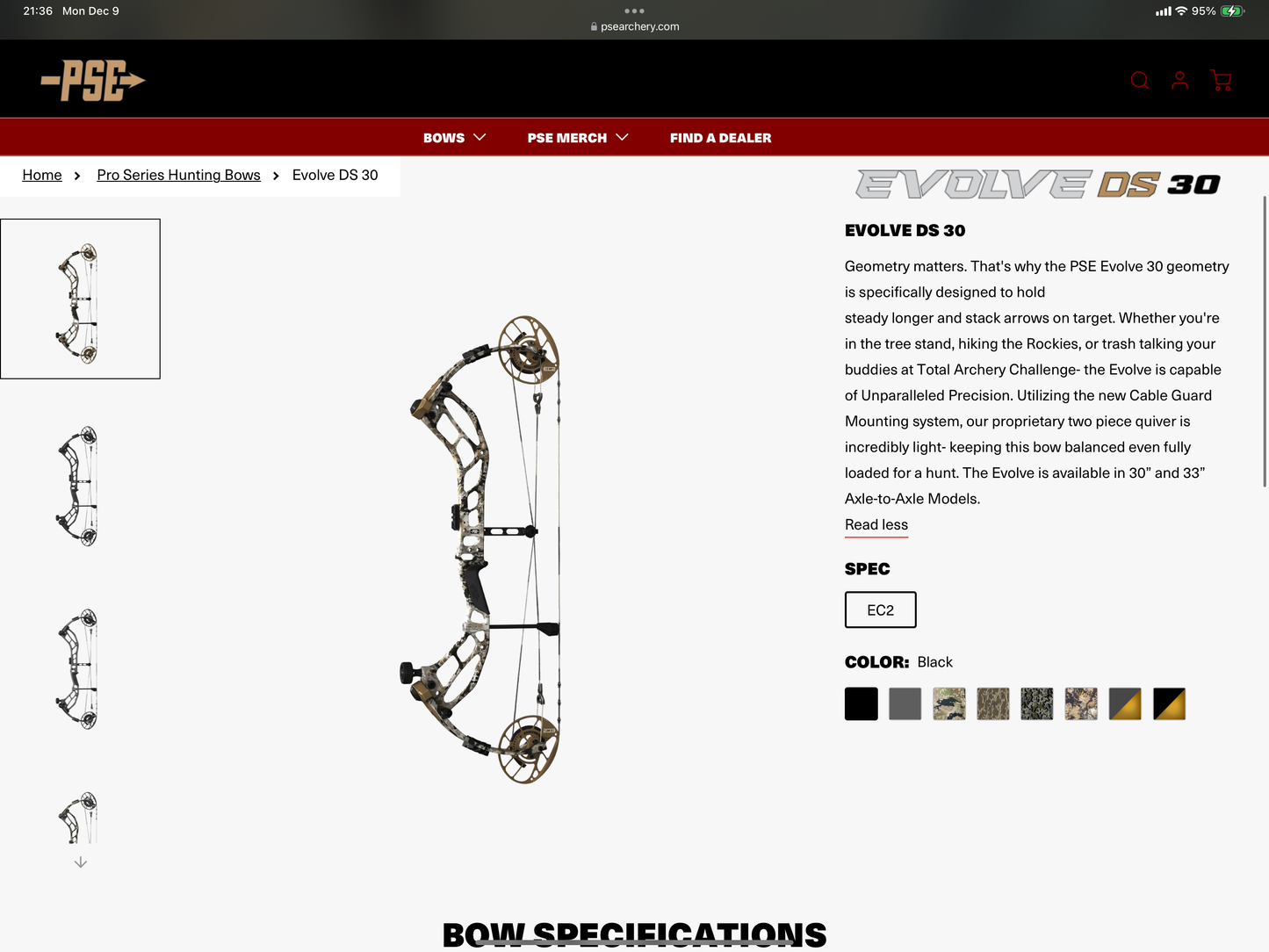 PSE EVOLVE DS 30