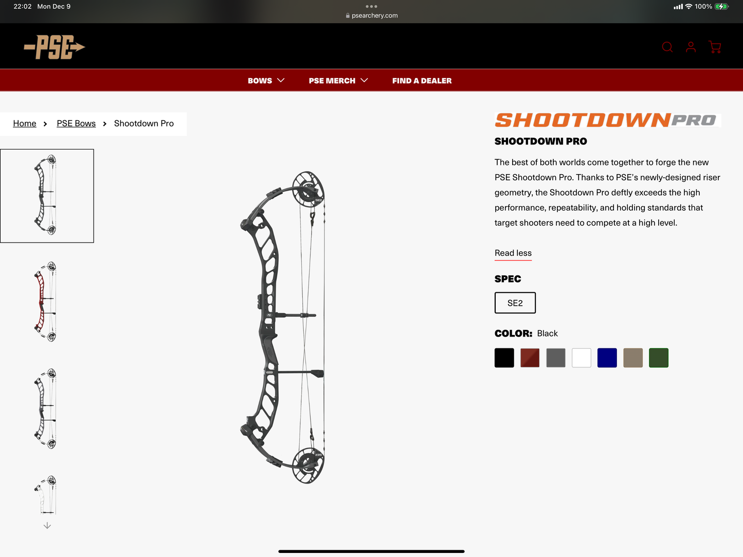 PSE SHOOTDOWN