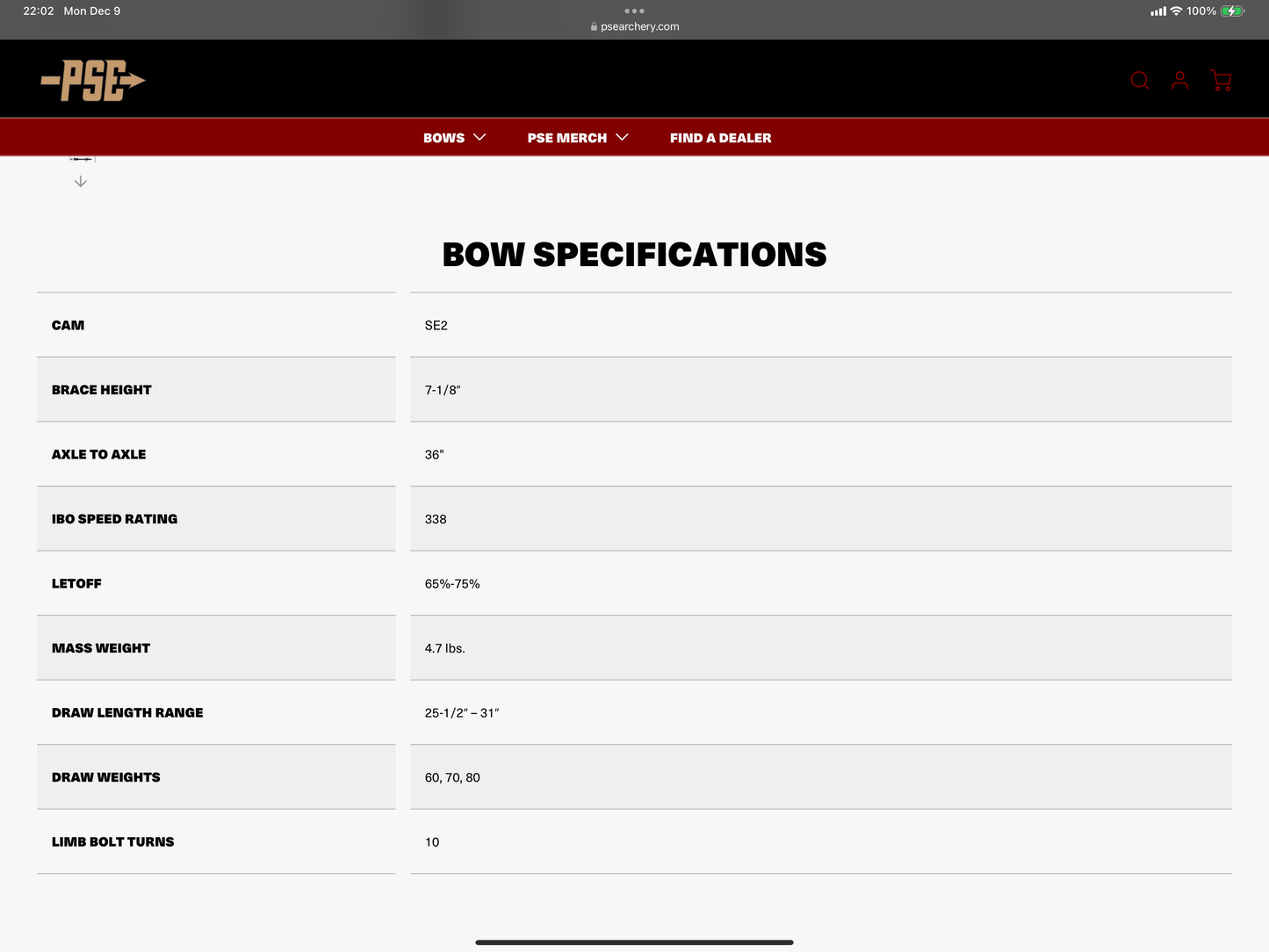 PSE SHOOTDOWN