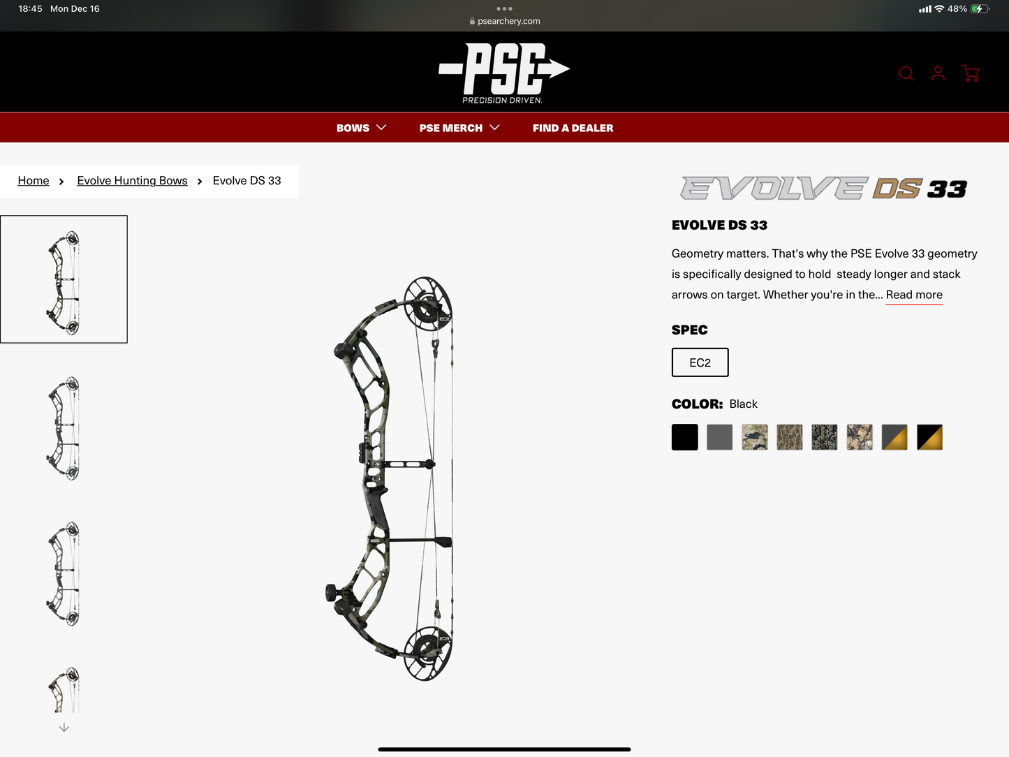 PSE Evolve 33 EC2 subalpine