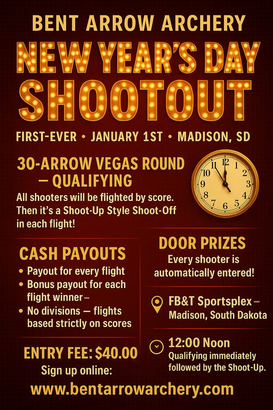 Bent Arrow Archery New Year’s ShootOut.